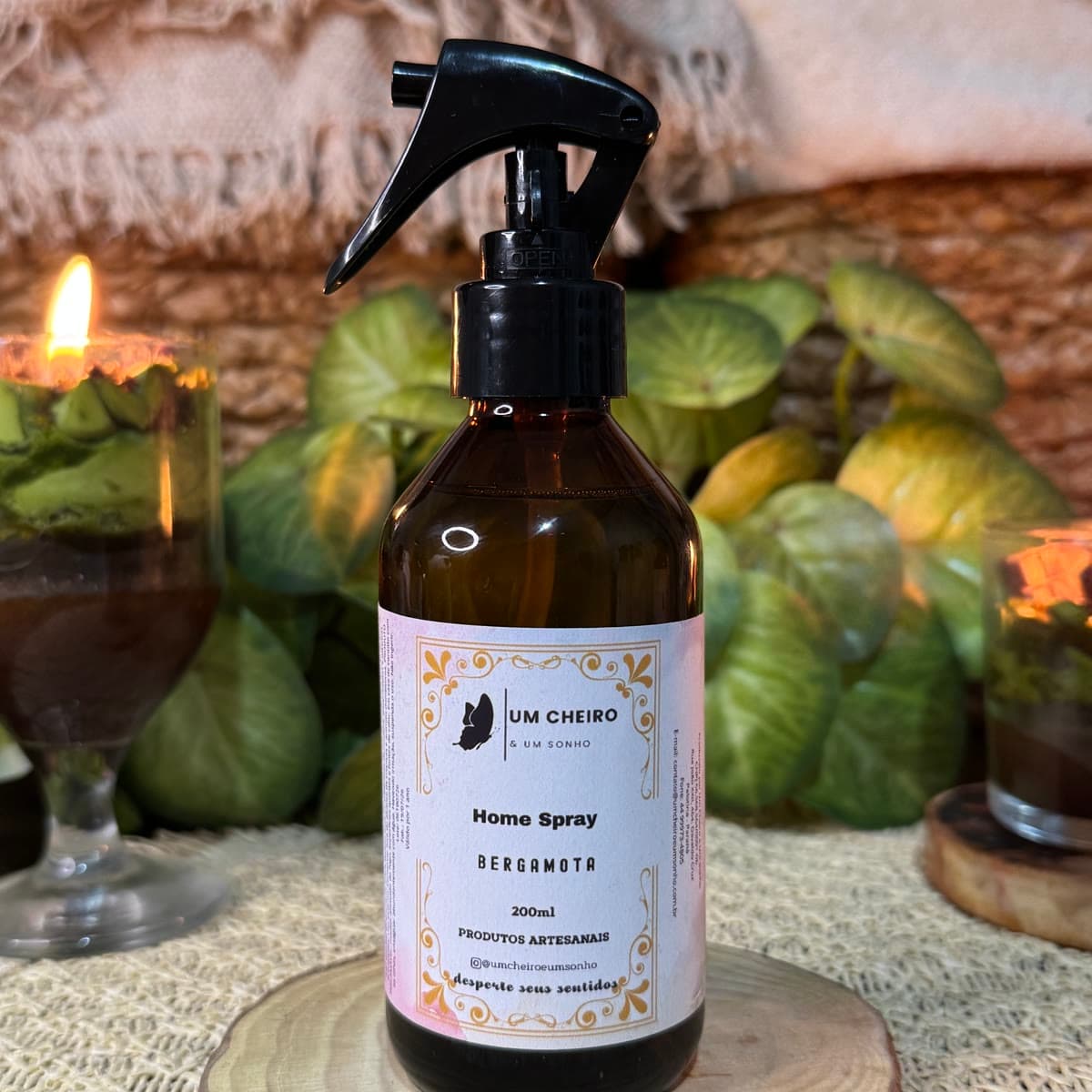 Home Spray Bergamota 200ml — imagem 1