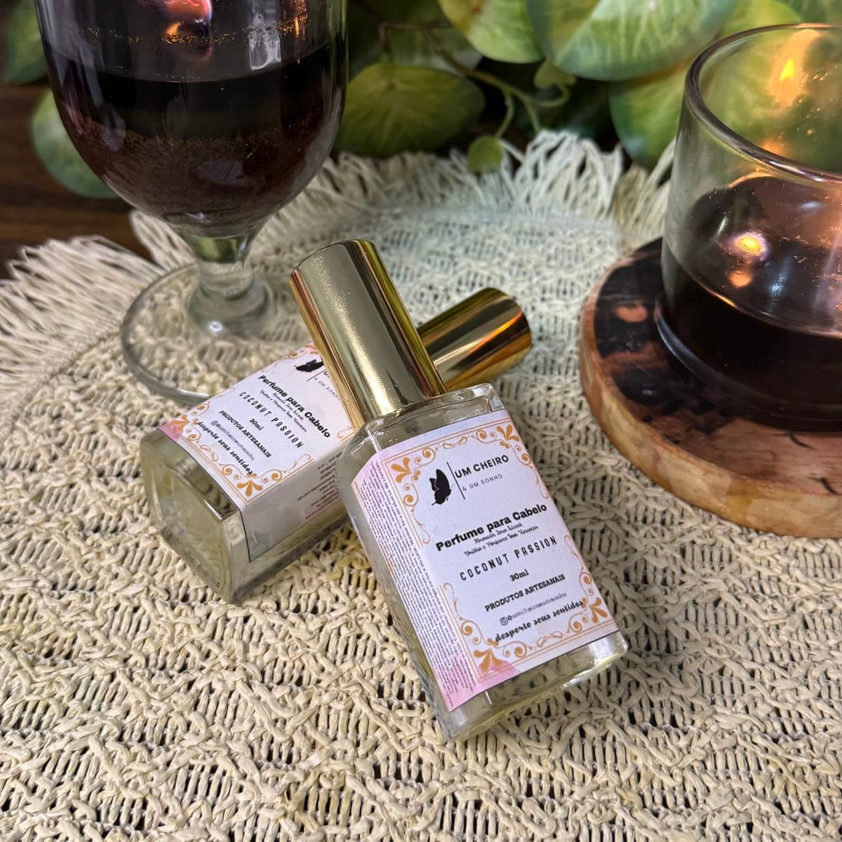 Perfume para Cabelos Iris e Amendoa Doce 30ml — imagem 1